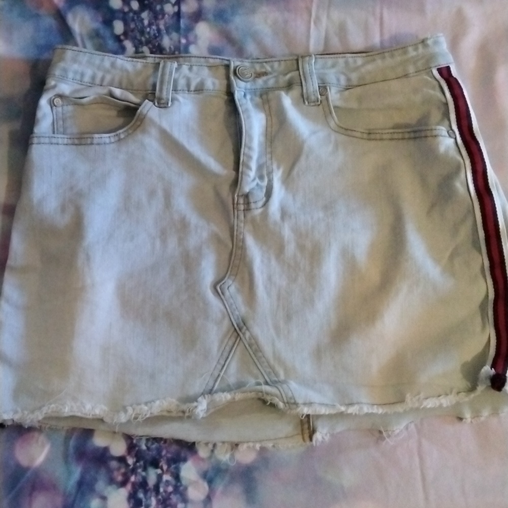 Gogo Jeans Denim Skirt